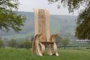 Eisteddfod yr Urdd Maldwyn 2024 chair was designed by carpenter Siôn Jones from Llanidloes.