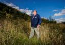 Farmer Derek Morgan from Llangurig, Llanidloes, has planted around 58,000 trees.