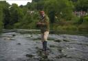 BBC news presenter Wyre Davies finds harmful algae thriving in the river Wye