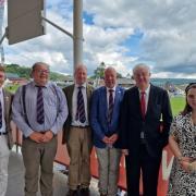 The FUW team meet First Minister Mark Drakeford (second from right). Image: FUW
