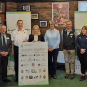 The Wales Wildfire Board launches its charter at the Royal Welsh Show. Image: Wales Wildfire Board