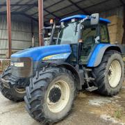 The 2006 New Holland TM155 which sold for £26,000. Image: Halls