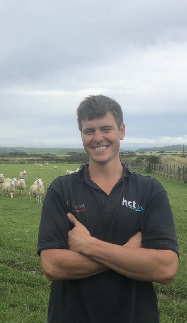 Iwan Jones has a ready market for his ewe lambs