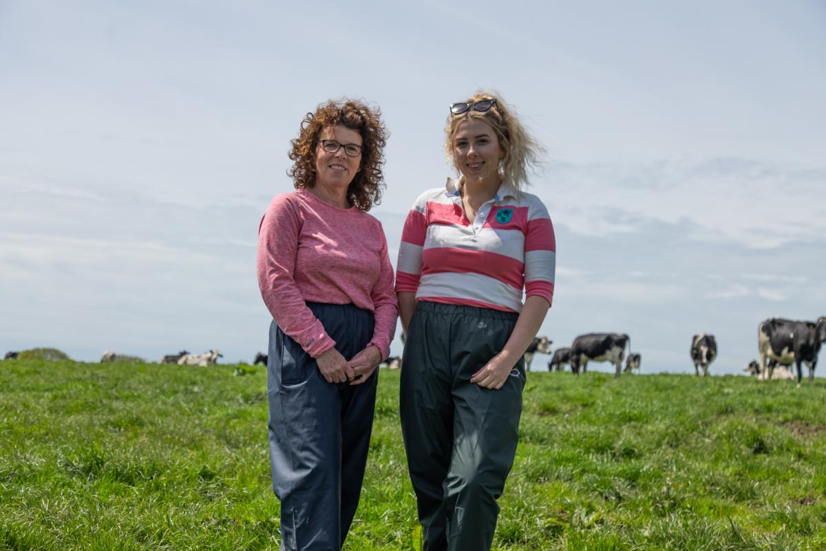 Emma Roberts and daughter Mari are an important part of ‘Team Roberts’ at Brynaeron, a 360 acre dairy farm in Pembrokeshire, where minor changes are reaping big rewards for all the family