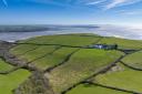 An aerial view of Lords Park Farm, Carmarthenshire, Wales ©National Trust C J Taylor