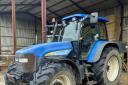 The 2006 New Holland TM155 which sold for £26,000. Image: Halls