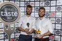 Matt and Kit Newell received the Wales Golden Fork award
