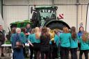 School children learn about machinery at a previous County Showground event. Image: PAS