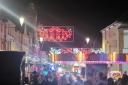 Christmas Lights Switch On event in Holywell.