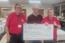 St Davids and District Ploughing Society shared the proceeds from its centenary match last year with Wales Air Ambulance. Image: St Davids and District Ploughing Society