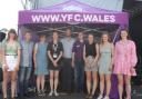 The winning Wales YFC members with Lauren Smith, Menter Moch Cymru and Will Jones, rural affairs chairman, and Dewi Davies, vice-chair of rural affairs, Wales YFC. Picture: Menter Moch Cymru