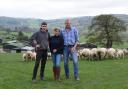NSA hosts Huw, Sioned and son Dafydd Owen, Red House Farm, Aberhafesp, Powys.