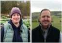 Marie Pope and Andrew Gethin were recognised for this year's Farming Connect Horticulture Award