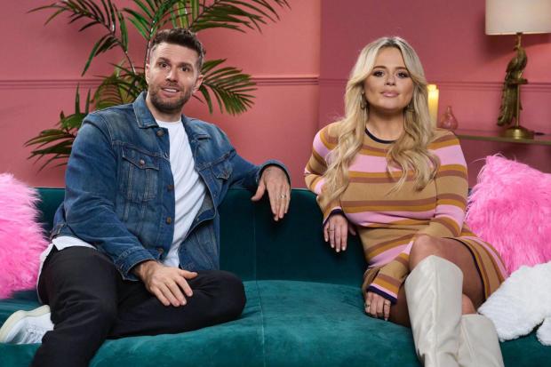 Wales Farmer: Joel Dommett and Emily Atack will star in the new series of Dating No Filter (Sky)
