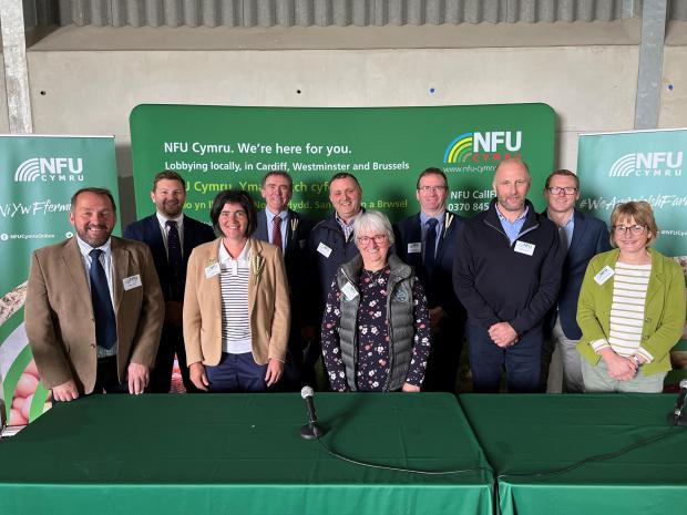 Wales Farmer: Speakers at the sustainable farming conference.