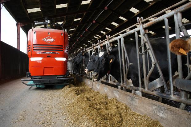 Kuhn has launched a new self-propelled, autonomous diet feeder capable of feeding 280 cows.