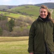 Tracy Price runs her own farm business in Llanidloes.
