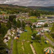 A view of the Smallholding and Countryside Festival. Picture: Tremio Aerial Photography