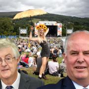 Welsh Tory leader Andrew RT Davies has written to first minister Mark Drakeford over the attendance of two ministers at a dinner hosted by a lobbyist at which her client from the Green Man festival also attended. Pictures: Huw Evans Agency