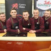 Members of the Craft Butchery Team Wales demonstrated their skills over the weekend.