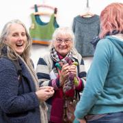 Some of the exhibitors from Wonderwool Wales 2022. Picture: Gabriella Karney Photography