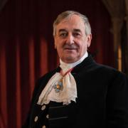 The new High Sheriff of Dyfed, Meurig Raymond