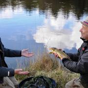 Bob Mortimer and Paul Whitehouse were reeled in by the fascinating, ancient local tale involving mystical fish and monks in the Cambrian Mountains