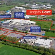 The 2 Sisters site is being marketed as Llangefni Point
