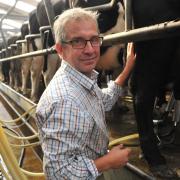 Dai Gravell says there is intense pressure on Welsh dairy farmers. Picture: Debbie James