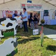 The Pembrokeshire FUW team was out in force at the recent County Show. Image: FUW