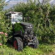 Fendt's electric tractor is handy for tight spots. Image: Fendt