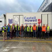 The NFU Cymru Livestock Board at Castell Howell Foods. Image: NFU Cymru