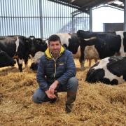 Richard Morris' family has milked cows at Bowett Farm for a century. Picture: Debbie James