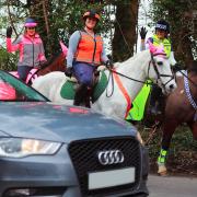 The BHS encourages drivers to pass horses at no more than 10mph and to leave at least two metres distance.
