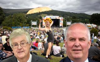 Welsh Tory leader Andrew RT Davies has written to first minister Mark Drakeford over the attendance of two ministers at a dinner hosted by a lobbyist at which her client from the Green Man festival also attended. Pictures: Huw Evans Agency